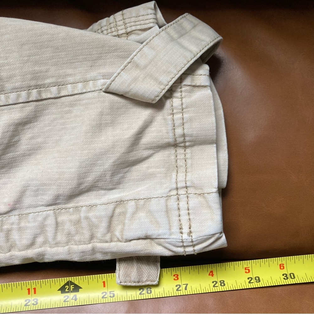 ✌🏼 Free People Cargo Joggers Beige Utility Boho Small We The Free - Picture 10 of 10